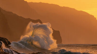 Ke'e Beach Sunset Photography For Sale | Nick Selway