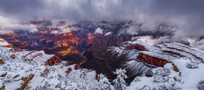  Embracing the Grandeur | A Winter Wonderland at the Grand Canyon