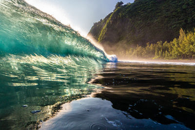 Waipio Valley Beach & Wave Images for Sale
