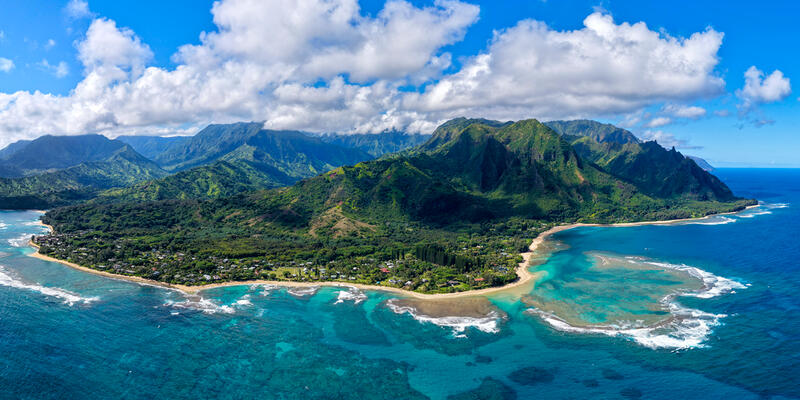 Kauai Panoramic Wall Art Prints for Sale