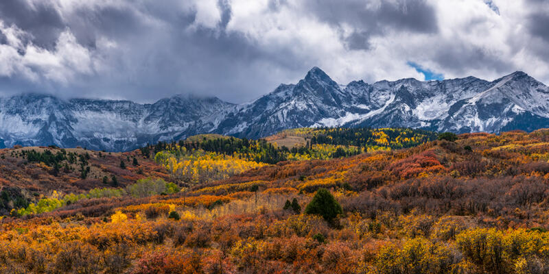 Colorado Fall Color Panoramic Prints for Sale