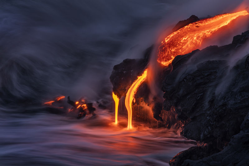 Hawaii Lava Flow Images for Sale
