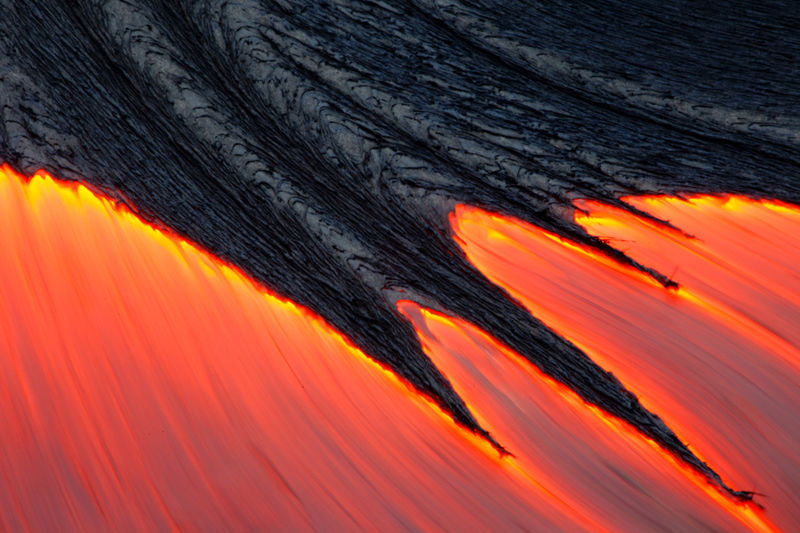 Lava Abstract print for Sale