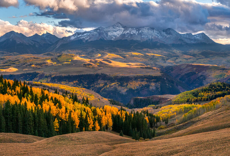 Telluride Fall Color Mountain Photography for Sale