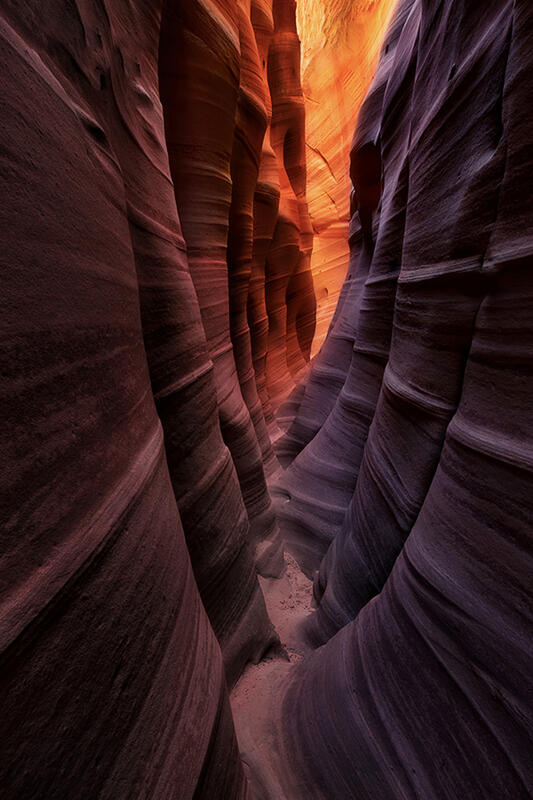 Zebra Slot Canyon Fine Art prints for sale,Utah
