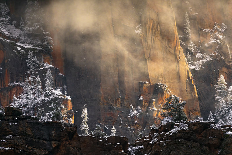 Zion National Park Winter Photos for Sale