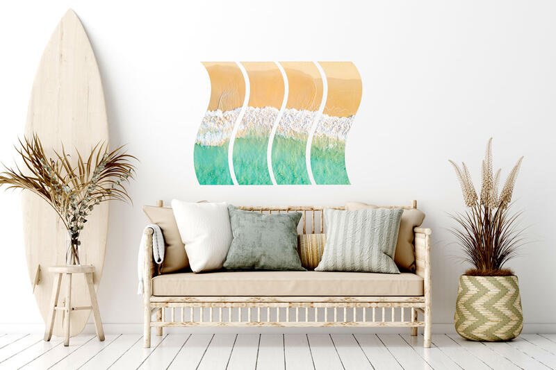 The Wave | Artistic Style Metals | Ready To Hang