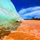 Double Cloud Bow - Hawaii Shorebreak Photography for Sale