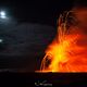 Moonlit Night - Photos of Volcanos and Lava for Sale