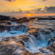 Sunset Drain Panoramic