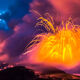 Vibrant Explosion - Hawaii Volcano Photography for Sale