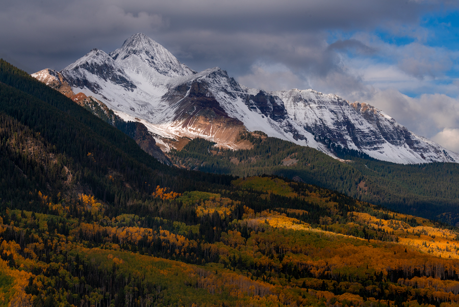 fall color mountain photography for sale