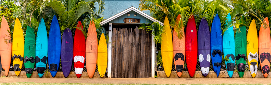 Surfboard Fence images for sale Paia,Maui