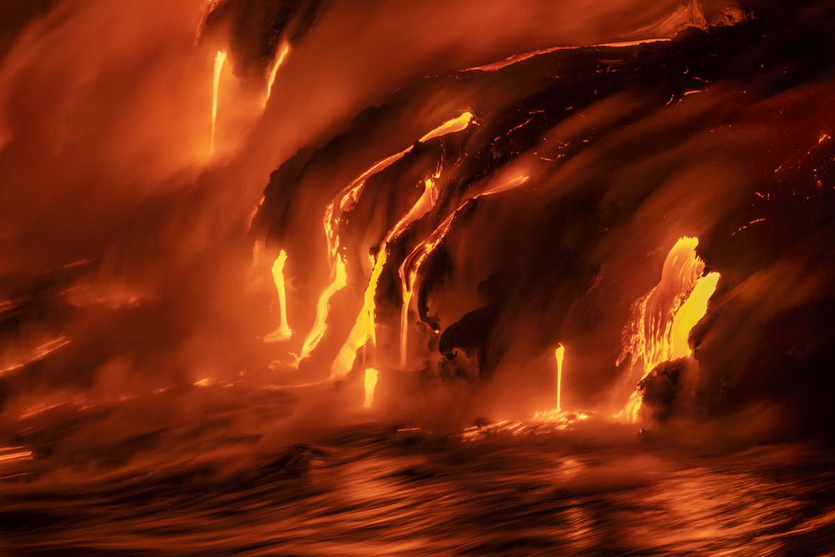 Kilauea Lava Flow Images for Sale