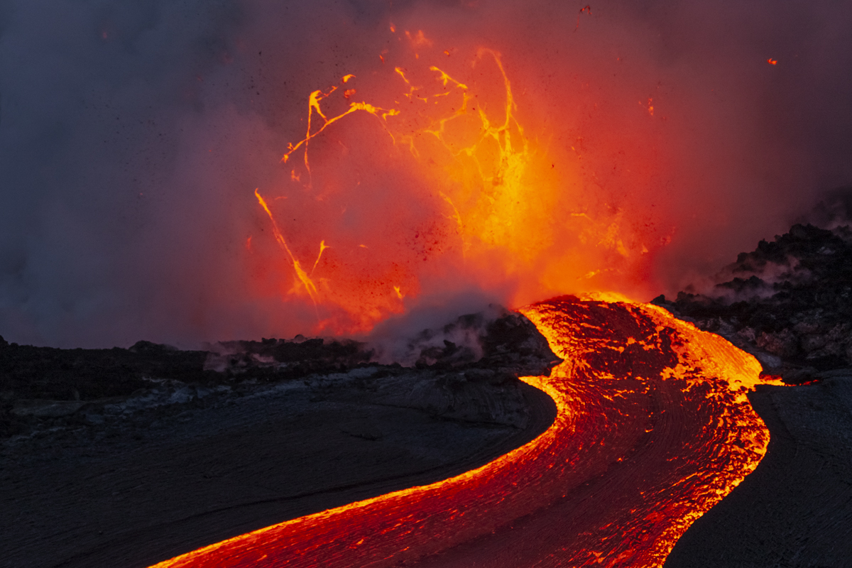 Photo Lava River Hawaii for Sale