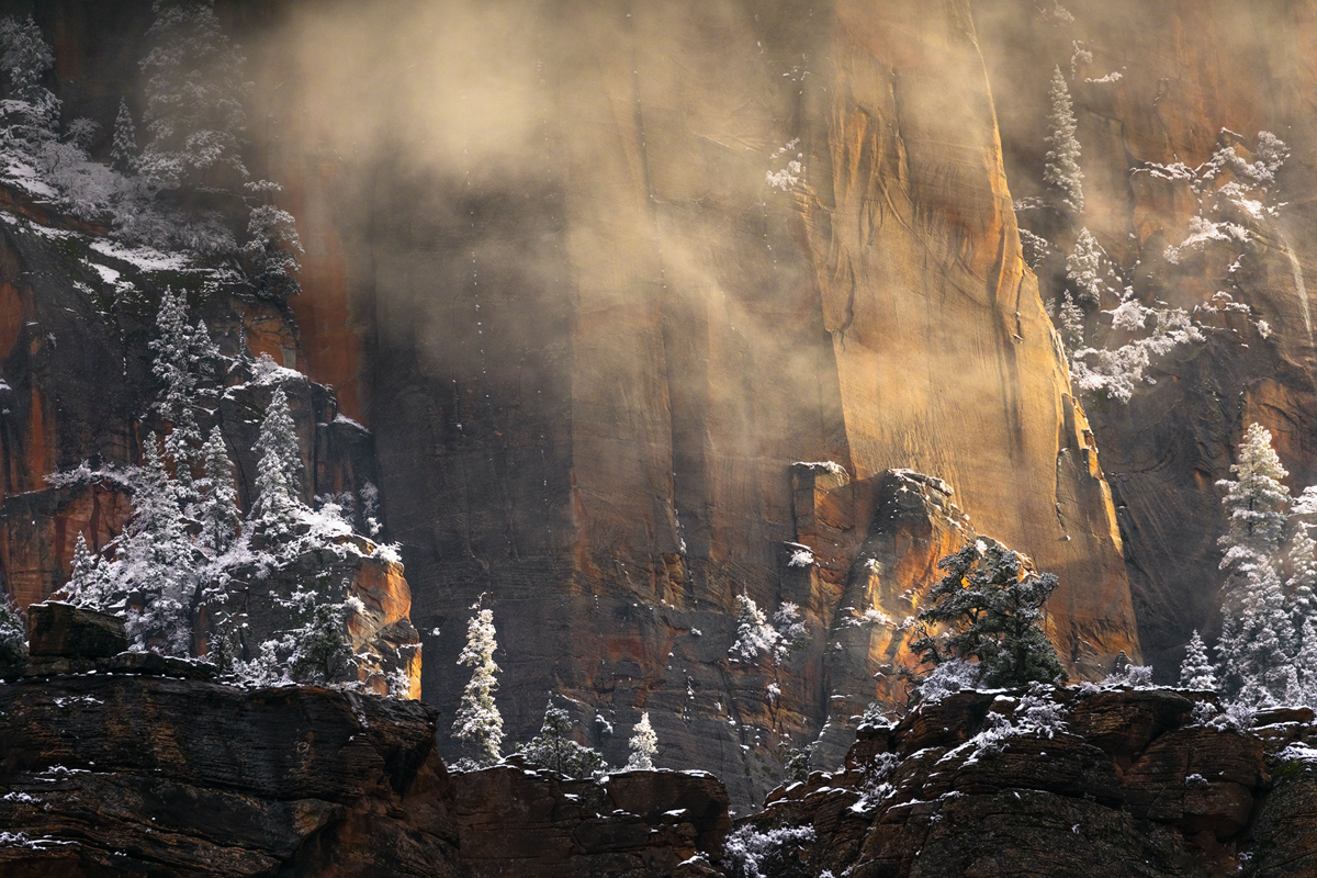 Zion National Park Winter Photos for Sale